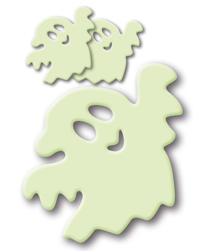 HERMA selvlysende stickers, Spøkelse, 3 stk (5-pakk)