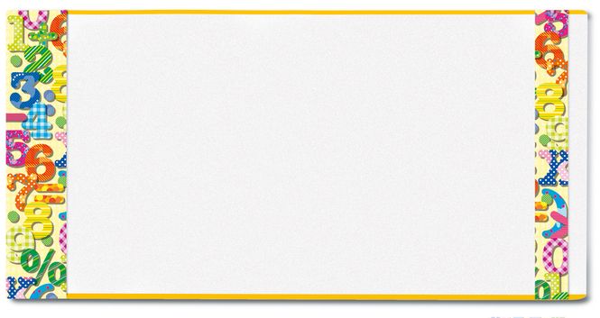 Hovedbilde HERMÄX ferdigbind til bøker, Tall, 260x540 mm (5 ...