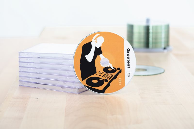 SPECIAL Glossy CD-label, 25 ark Ø116 maxi (50 stk)
