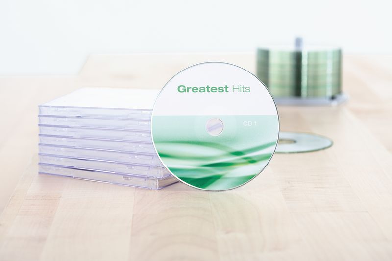 SPECIAL CD-label, fotokvalitet, 25 ark Ø116 maxi (50 stk)