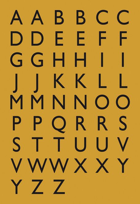 Hovedbilde VARIO  bokstaver 13x12 mm, A-Z, svart/gullfolie, ...