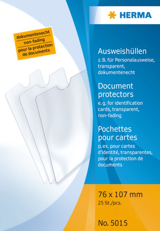 HERMA plastlommer i klar plast 76x107 mm (25 stk)