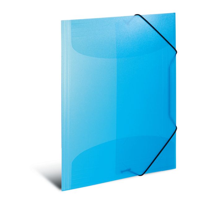 Hovedbilde Strikkmappe i transparent plastmateriale A4, lys ...