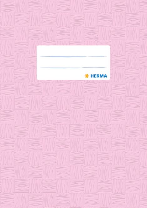 Hovedbilde Ferdigbind til skrivebøker A 5 med mønster rosa ...