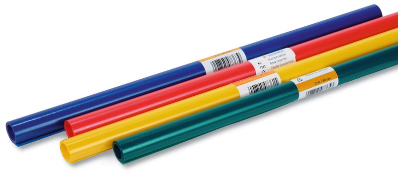 HERMA bokbind på rull i plast 40 cm x 2 m blå (10 pakk)